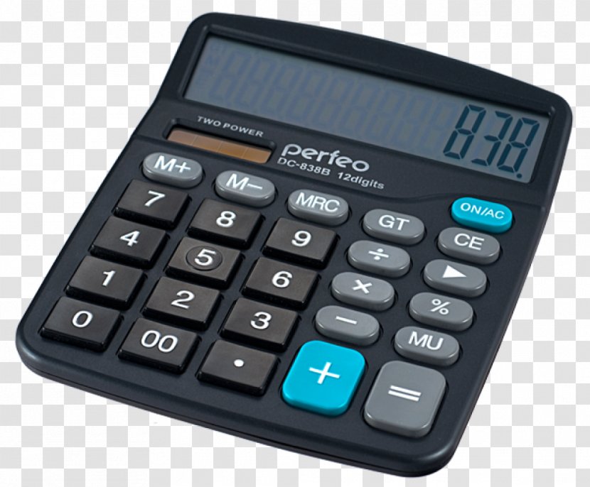 Solar-powered Calculator Artikel Computer Price - Shop Transparent PNG