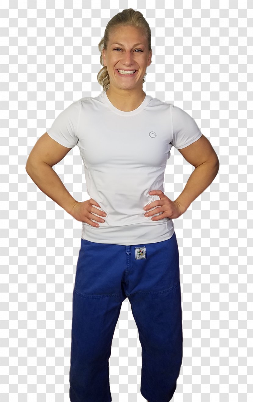 Kayla Harrison T-shirt Layered Clothing Sleeve Transparent PNG
