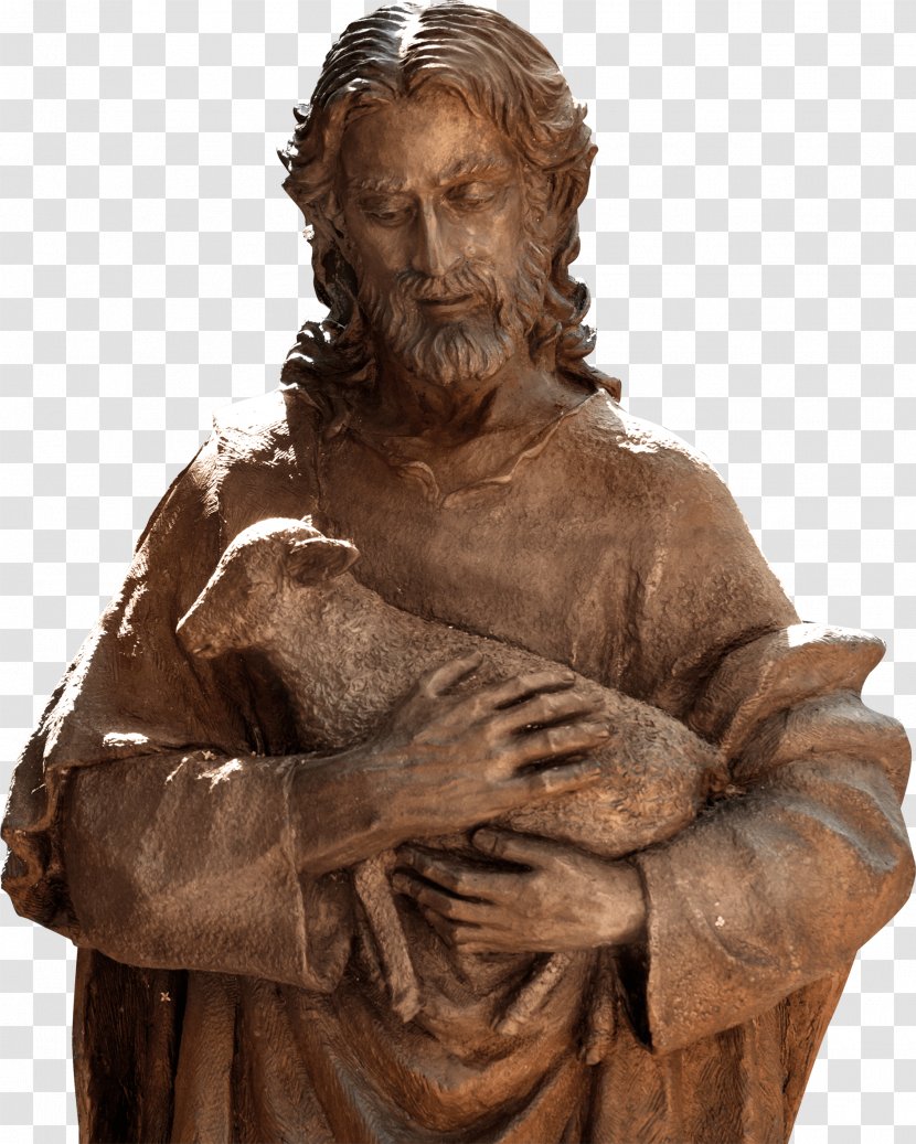 Crucifixion Of Jesus Good Shepherd - Psalm 23 Transparent PNG