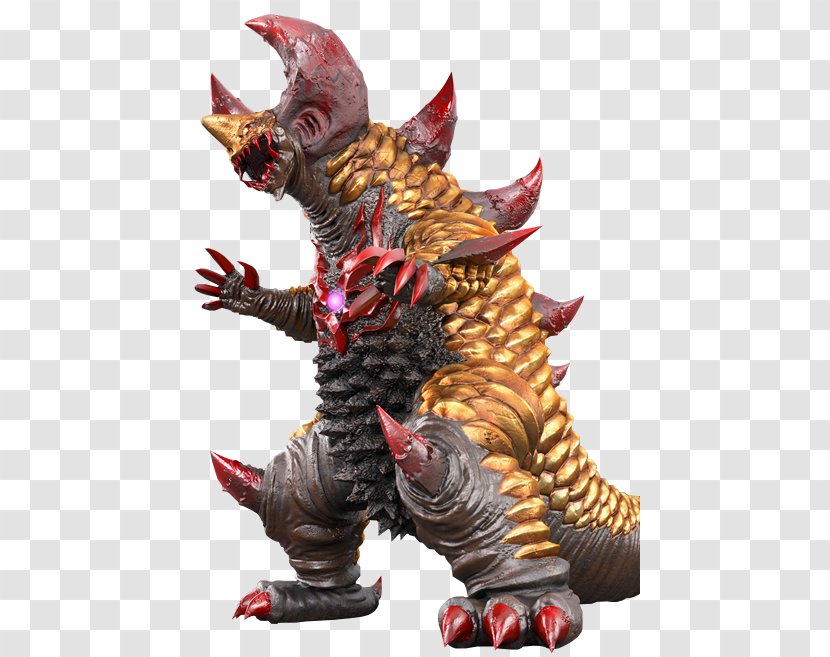 Gomora Ultraman Belial ウルトラマン フュージョンファイト! Ultra Series Kaiju - Action Figure - Skull King Transparent PNG