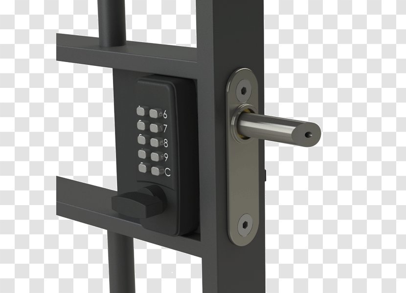 Latch Padlock Gate Door - Fire Transparent PNG