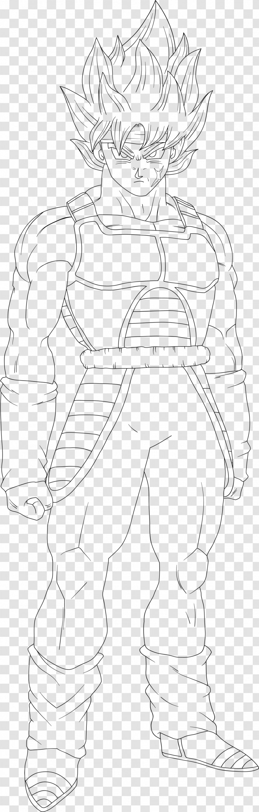 Inker Drawing Line Art Cartoon Sketch - Dragon Ball With Color Transparent PNG