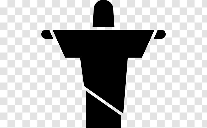 Christ The Redeemer Resurrection Of Jesus Icon - Monochrome - Silhouette Transparent PNG