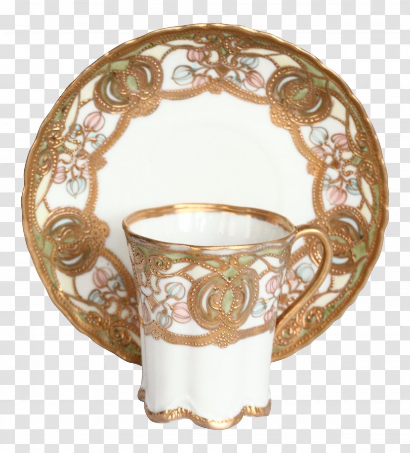 Saucer Porcelain Noritake Tableware Plate Transparent PNG