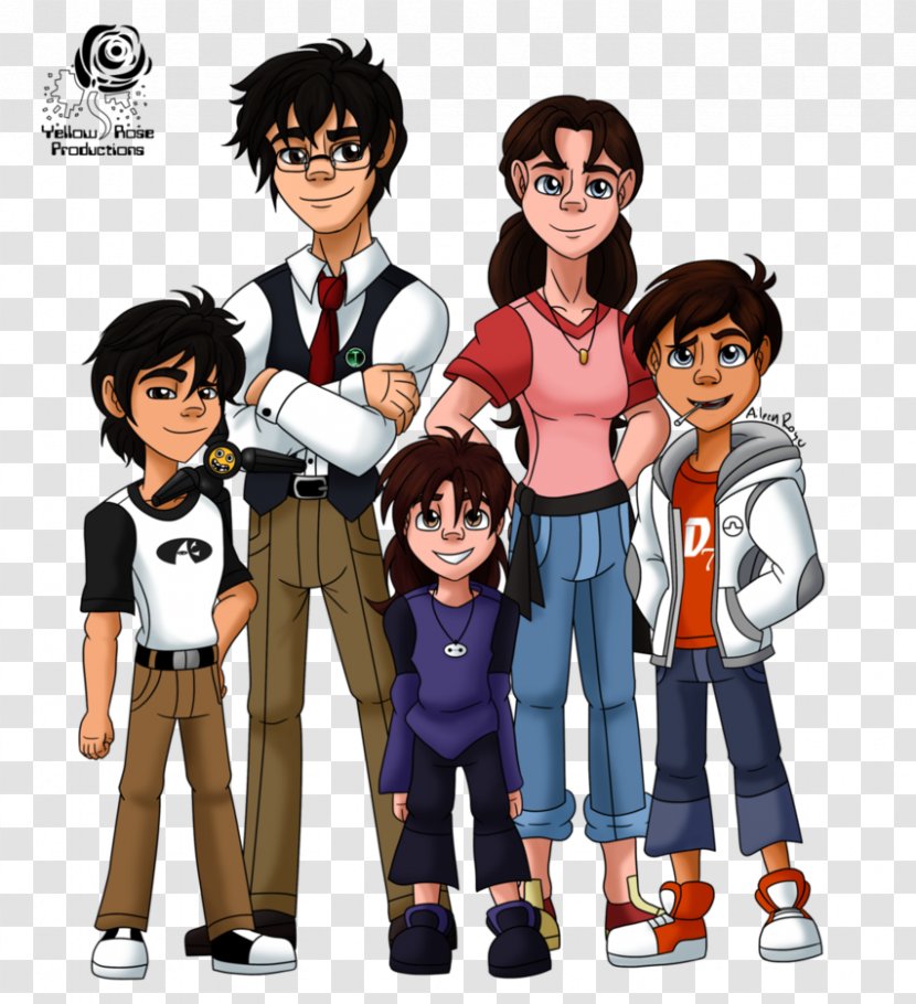 Hiro Hamada Big Hero 6 Social Group Family The Walt Disney Company - Watercolor - Six And Tadashi Transparent PNG
