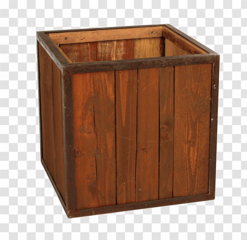 Hardwood Wood Stain Flower Box Varnish Oak - Reclaimed Lumber - Round Transparent PNG