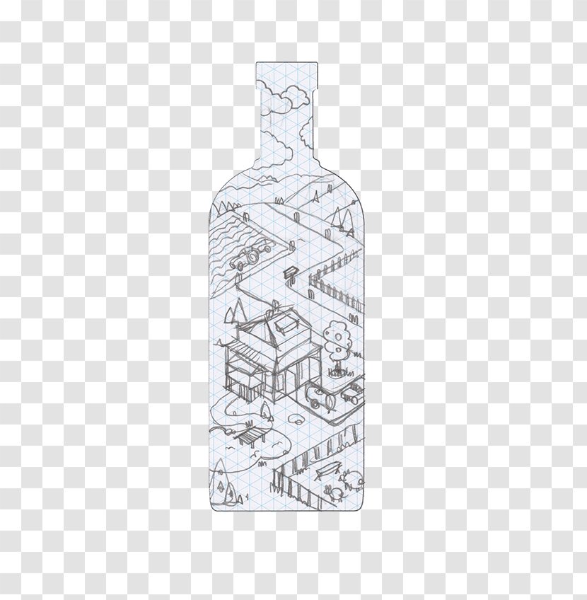 Glass Bottle Visual Arts Drawing /m/02csf Product - Absolut Filigree Transparent PNG