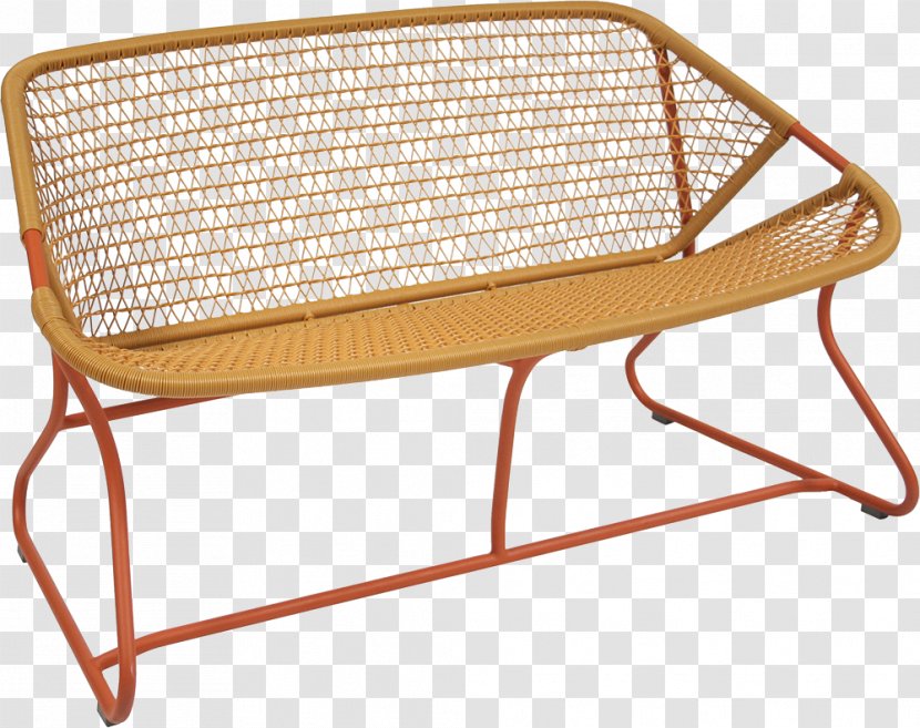 Bench 1960s Fermob SA Table Garden Furniture - Couch Transparent PNG