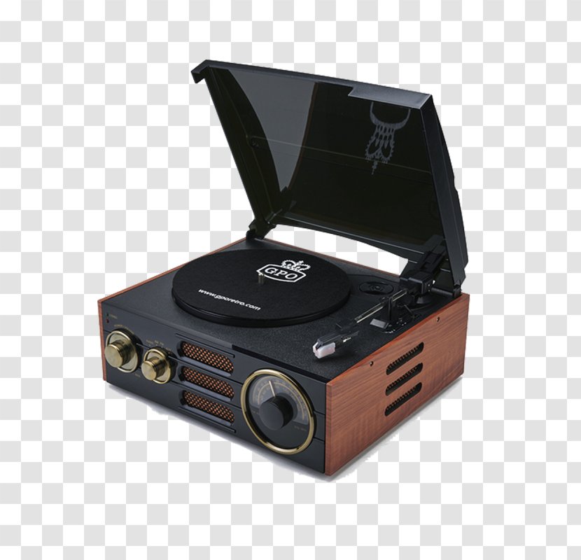 Phonograph Record Radio Retro Style Loudspeaker - Technology Transparent PNG