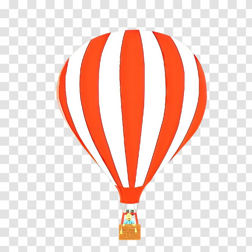 Hot Air Balloon Cartoon - Red - Vehicle Ballooning Transparent PNG