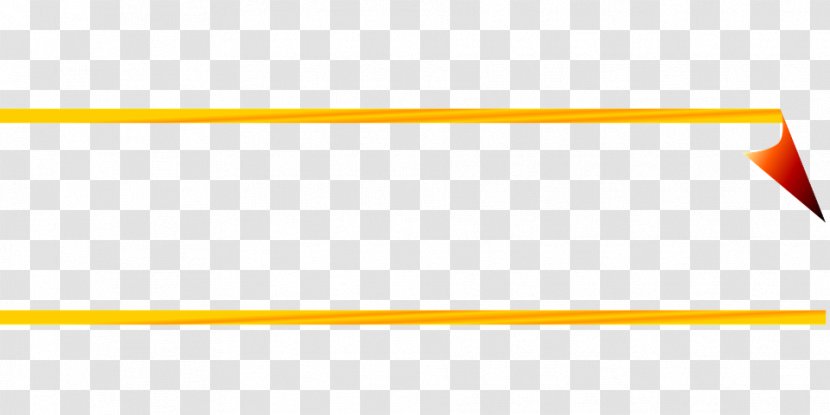 Yellow Angle Font - Text - Ribbon Banner Transparent PNG