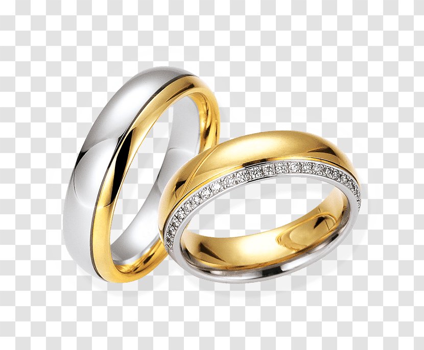 Wedding Ring Jewellery Silver Engagement - Ceremony Supply Transparent PNG