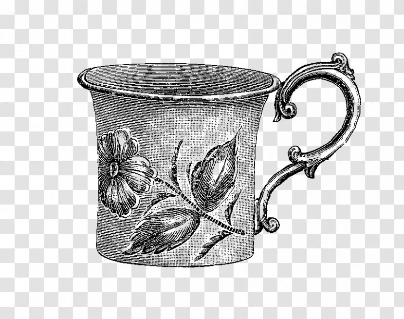 Coffee Cup Silver Mug Pitcher Transparent PNG