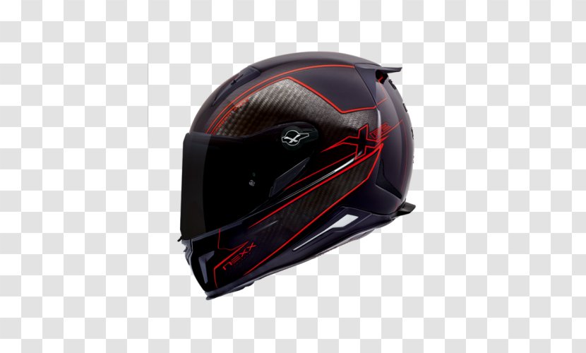 Motorcycle Helmets Nexx Carbon Integraalhelm - Fibers Transparent PNG