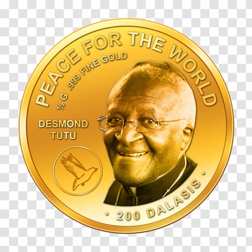 Coin Gambian Dalasi Gold Fridtjof Nansen - Oval - Nobel Prize Transparent PNG
