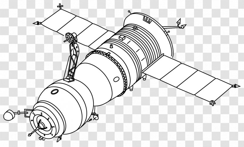Satellite Soviet Space Program Drawing Spacecraft Sputnik 1 - Exercise Equipment Transparent PNG