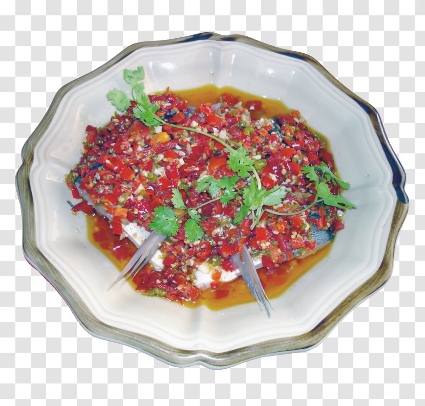 Sichuan Cuisine Fish Slice Recipe - Pungency - Head Transparent PNG