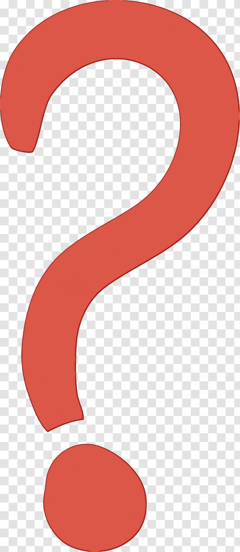 Clip Art Question Mark Exclamation Image - Red Transparent PNG