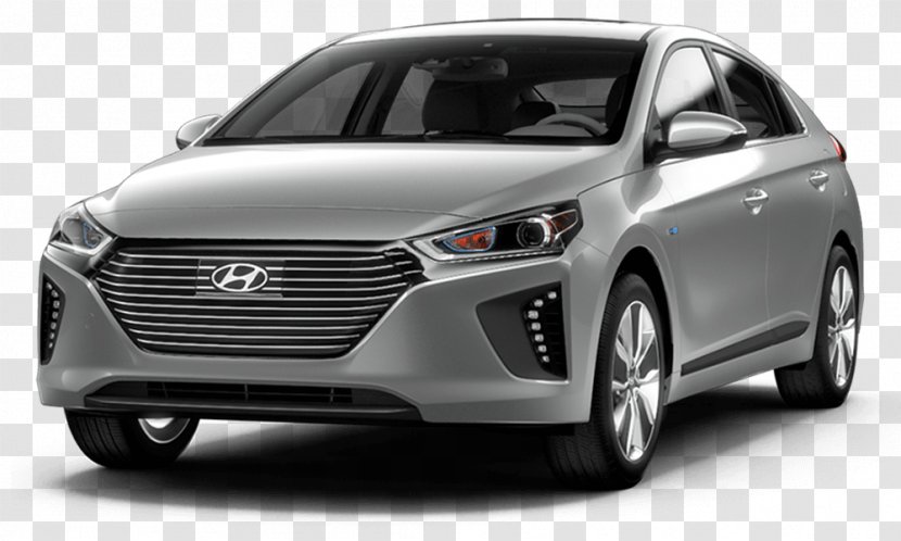 2017 Hyundai Ioniq Hybrid 2018 EV Electric Vehicle - Mid Size Car Transparent PNG