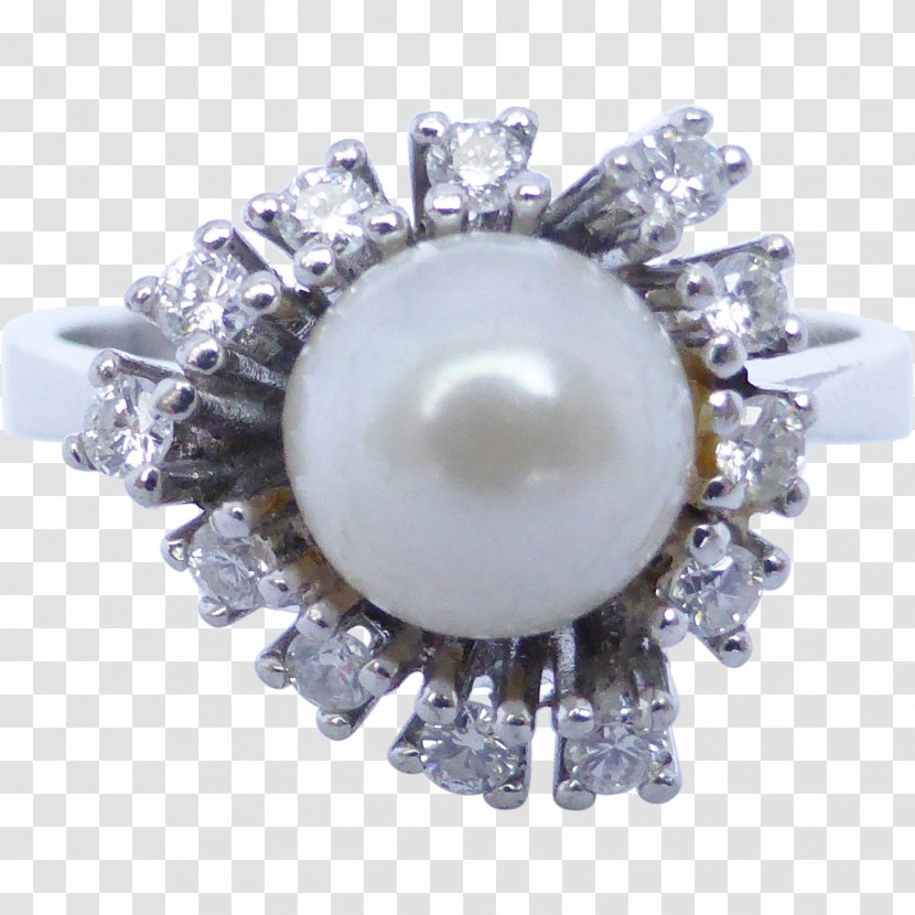 Pearl Body Jewellery Diamond Transparent PNG