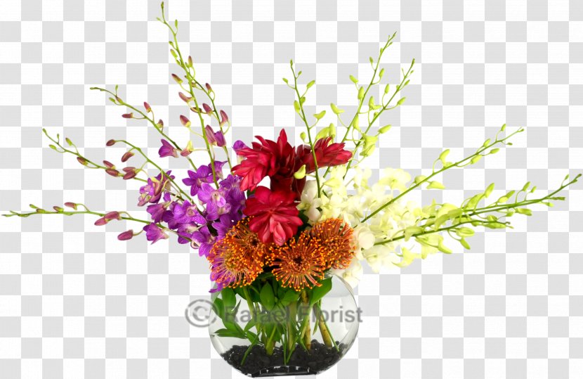 Floral Design Cut Flowers Vase Artificial Flower - Plants Transparent PNG