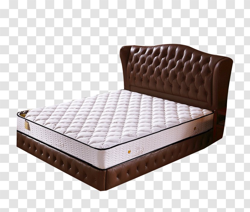 Bed Frame Mattress Box-spring Latex - Comfort - European-style Thickened Material Transparent PNG