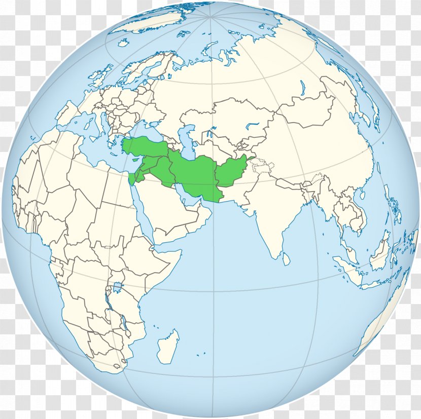 Globe Europe Turkey Afro-Eurasia Map - World - Of Asia Transparent PNG