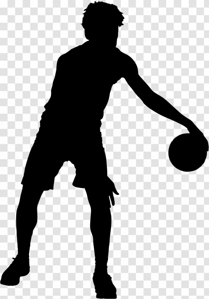 Human Behavior Shoe Clip Art Silhouette - Basketball Player Transparent PNG