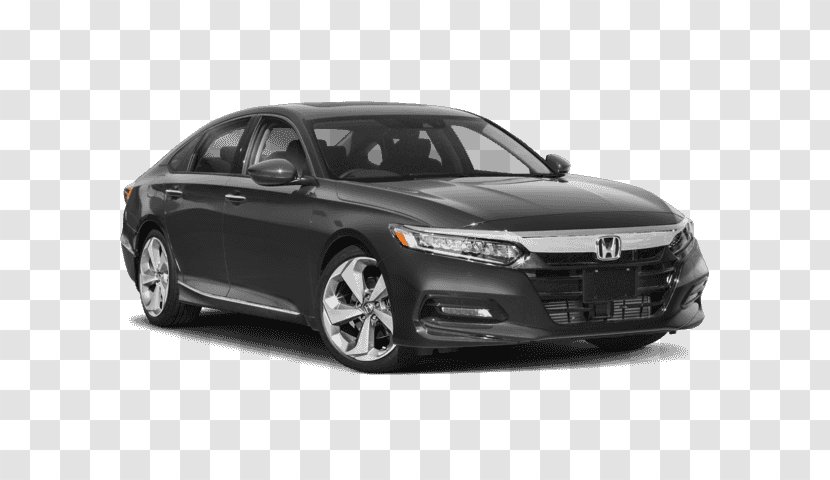 Mid-size Car 2018 Honda Accord Touring 2.0T Sedan - Automotive Exterior Transparent PNG