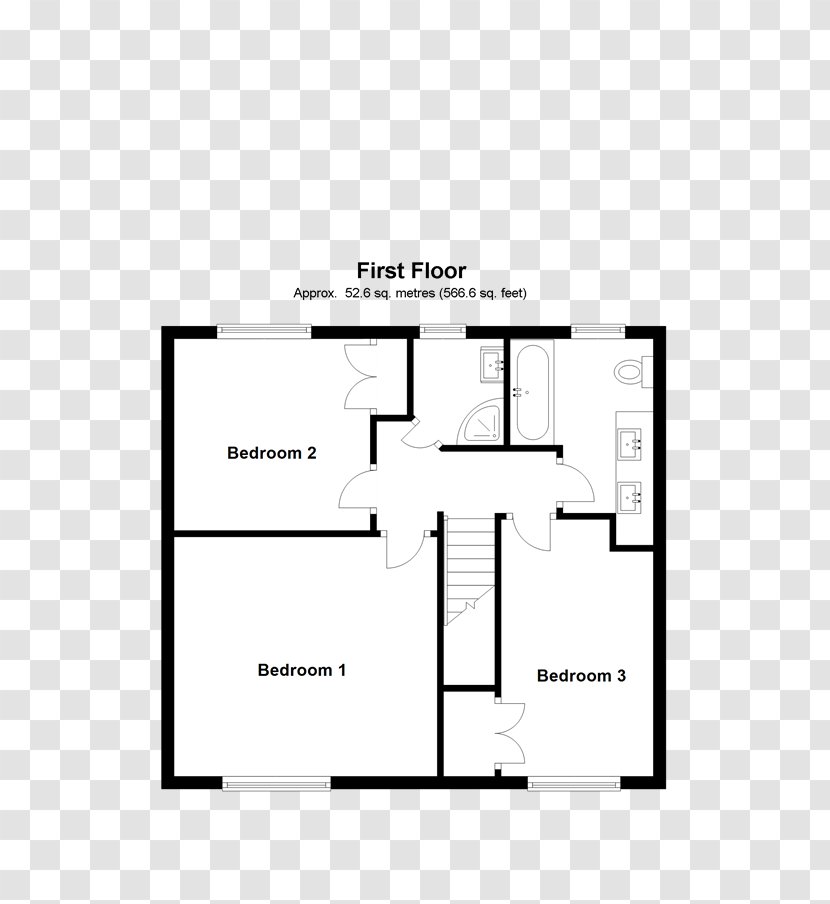 Muxton Floor Plan Bedroom Lisney Terenure House - Primelocation Transparent PNG