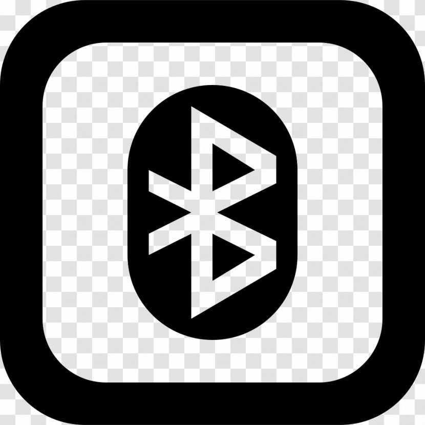 Bluetooth Symbol Web Button Headphones - Trademark Transparent PNG