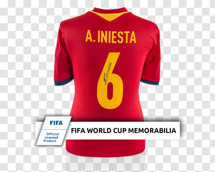 Sports Fan Jersey T-shirt Spain National Football Team Logo - T Shirt Transparent PNG