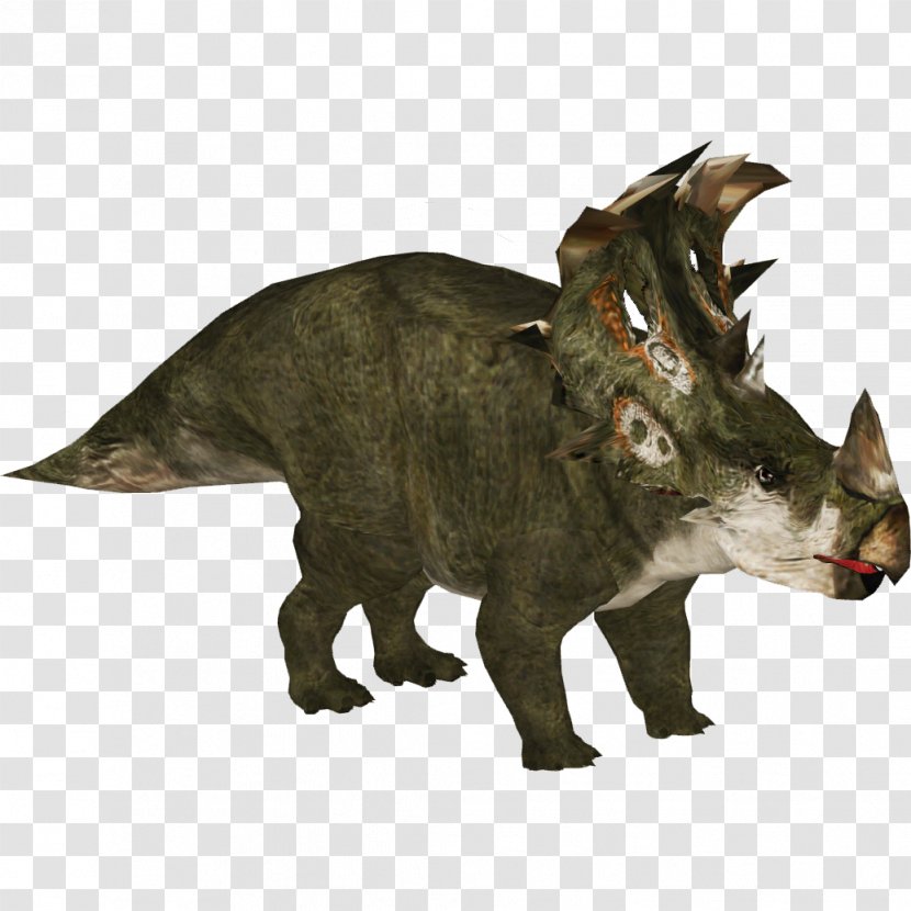 Animals Cartoon - Rollercoaster Tycoon - Triceratops Animal Figure Transparent PNG