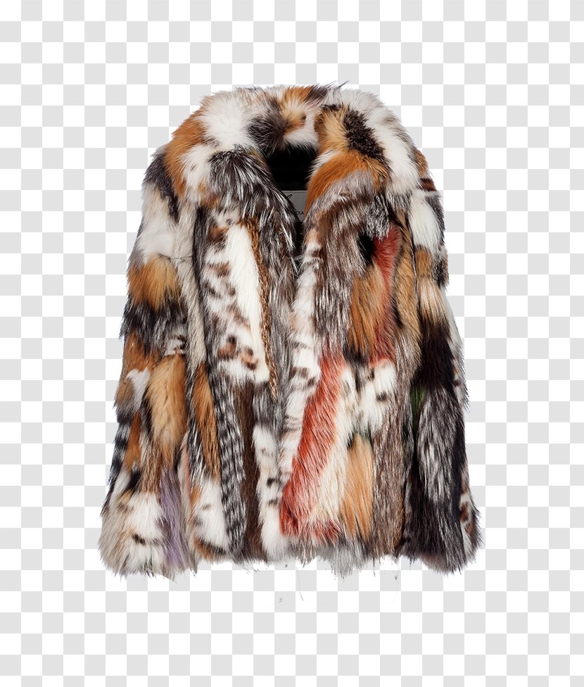 Karakul Sheep Fur Waistcoat Arctic Fox - Snout Transparent PNG