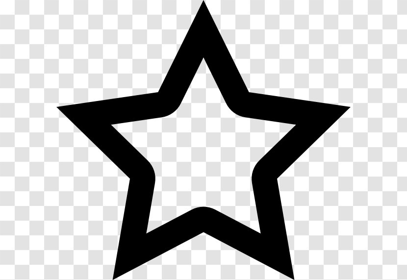 Symbol Five-pointed Star Shape Clip Art - Logo Transparent PNG