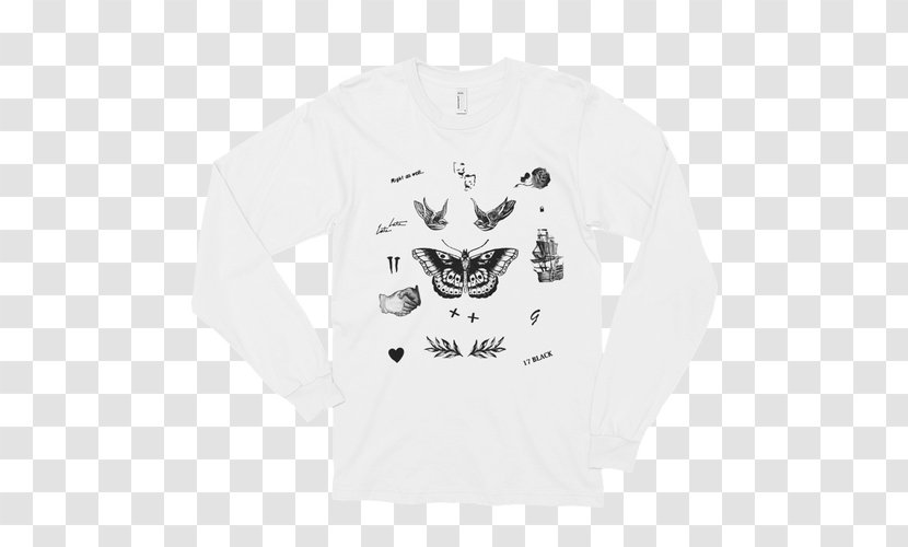 Long-sleeved T-shirt Clothing - Tshirt - Sleeve Transparent PNG