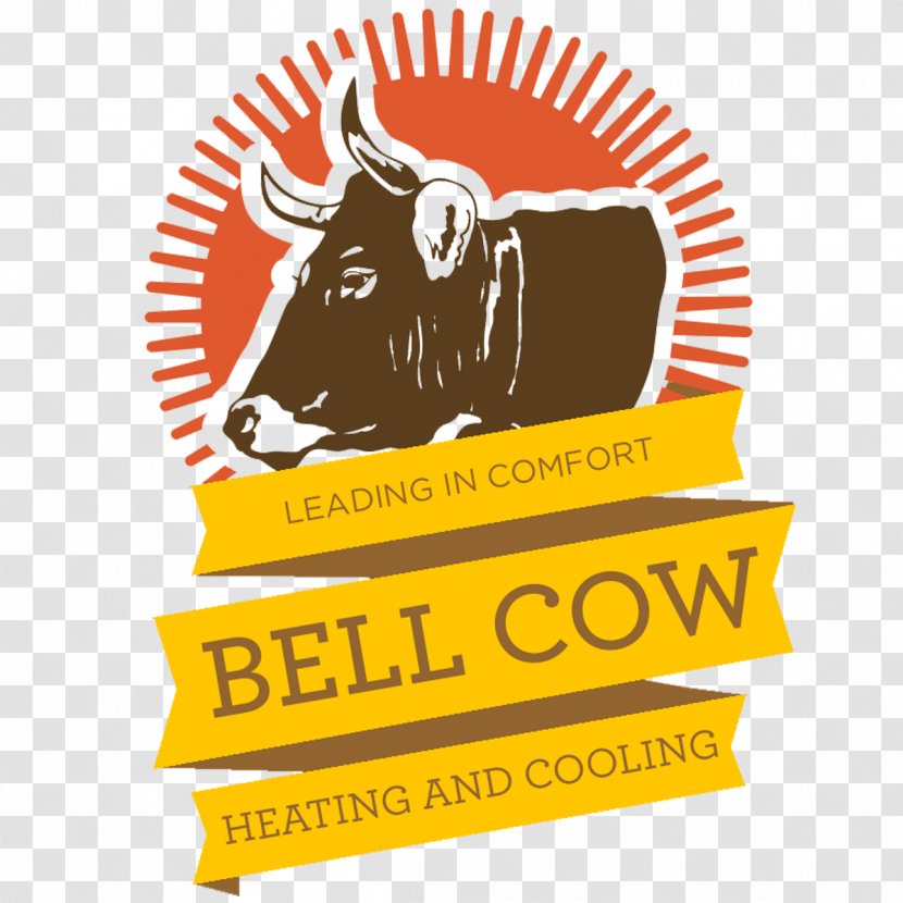 Cattle Bell Cow HVAC Heating And Cooling Furnace Home Repair - Ribbon Parcel Transparent PNG