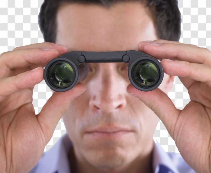 Stock Photography Getty Images Eye Royalty-free - Cameras Optics - Man Holding Binoculars Transparent PNG