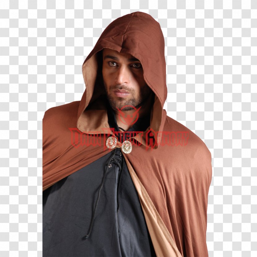 Cloak Outerwear Neck Medieval Collectibles Heat - Viscose Transparent PNG