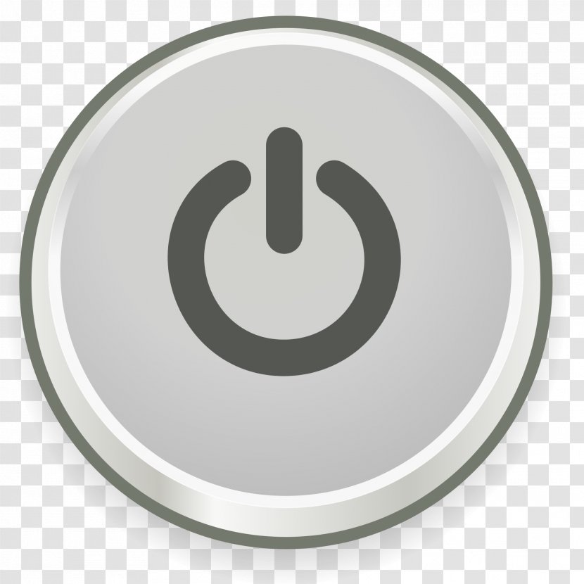 Button Shutdown - Sleep Mode - POWER Transparent PNG