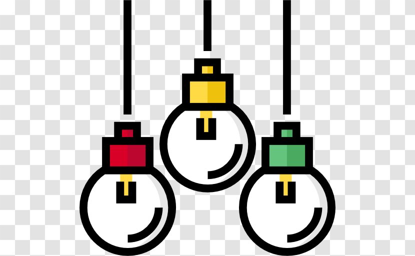 Christmas Clip Art - Area - Light Bulb Transparent PNG