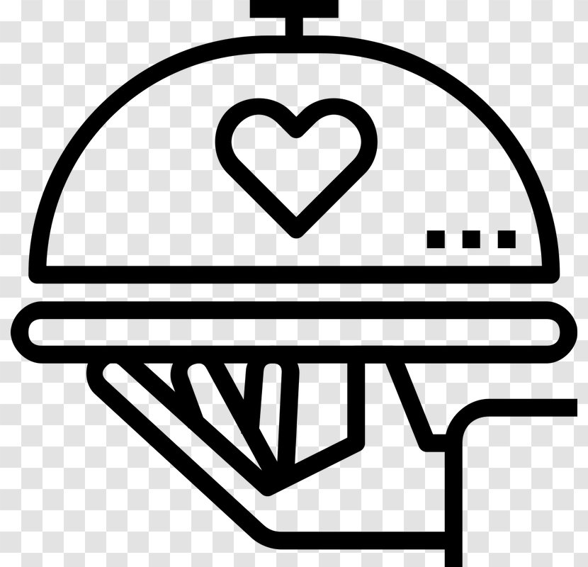Food Restaurant Cafe Personal Chef - Silhouette - Heart Transparent PNG