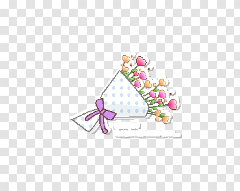 Nosegay Cartoon Animation - Flower Bouquet Transparent PNG