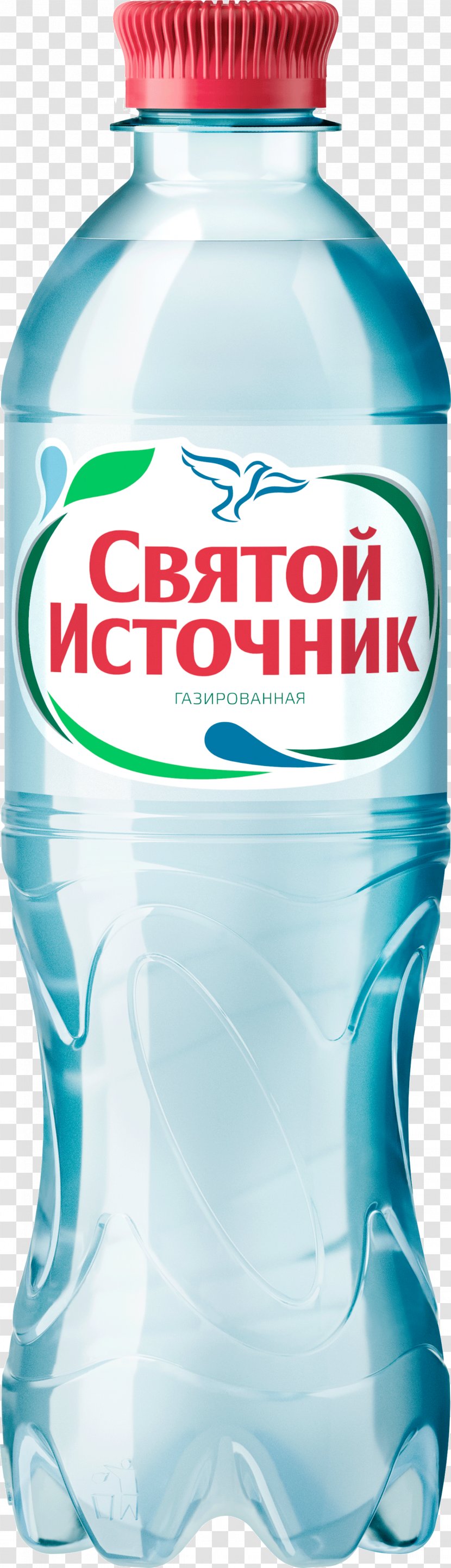 Mineral Water Drinking Carbonated Liter - Bottled Transparent PNG
