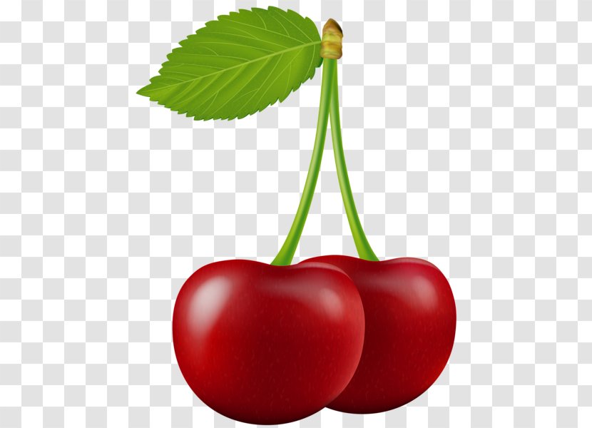 Sour Cherry Fruit Clip Art - Heart - Cerry Transparent PNG