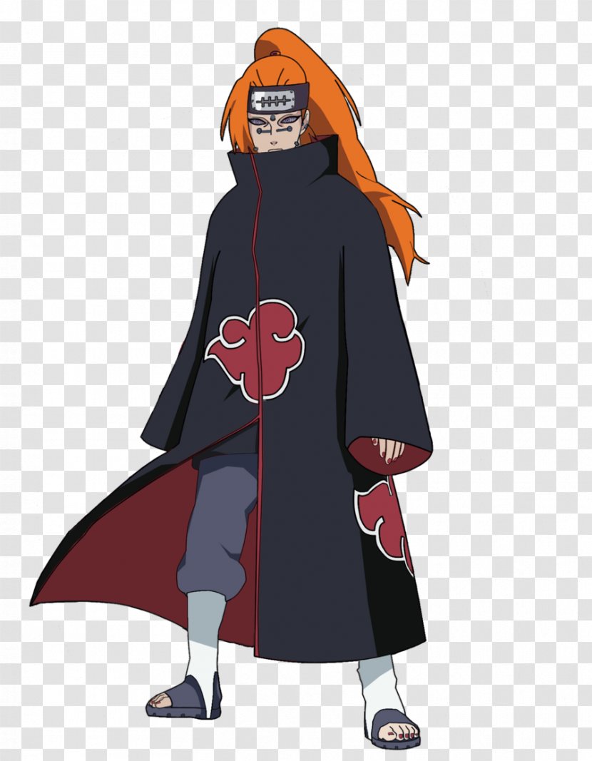 Pain Naruto Deidara Kisame Hoshigaki - Cartoon - Image Transparent PNG