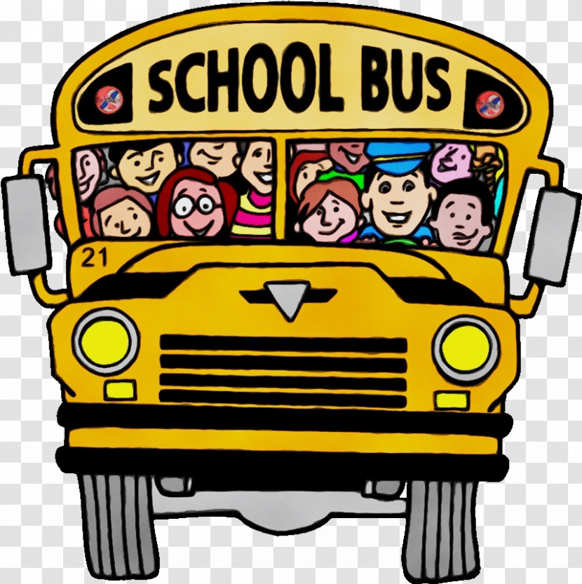 School Bus Transparent PNG