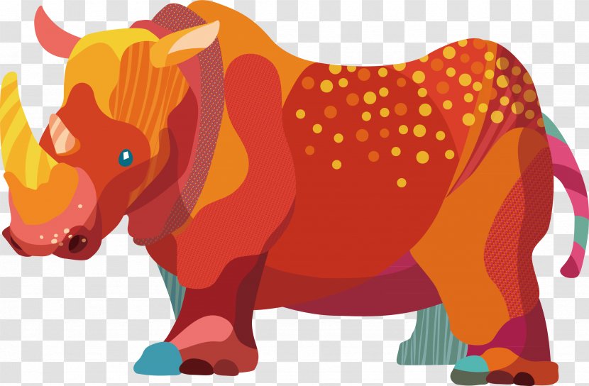 Rhinoceros Drawing - Horse Like Mammal - Rhino Creative Transparent PNG