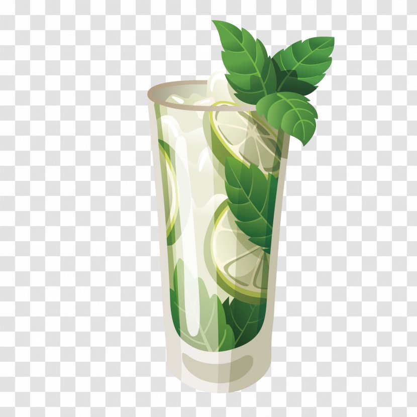 Cove Lakeside Bistro Cocktail Mojito Illustration Fizzy Drinks - Colddrink Border Transparent PNG