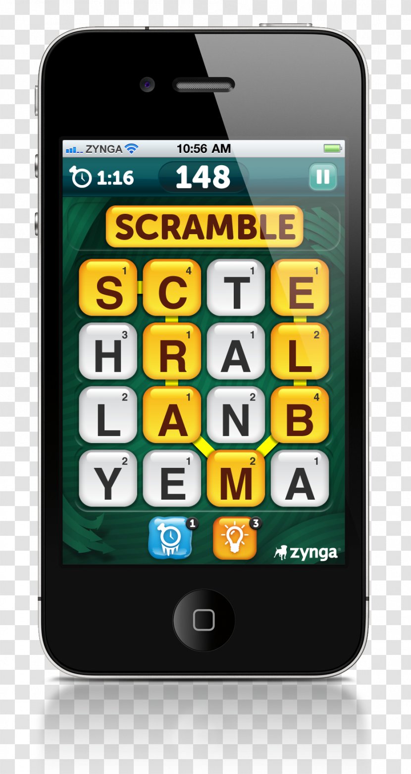 Feature Phone Word Streak With Friends Scrabble Words Boggle - Multimedia - Smartphone Transparent PNG